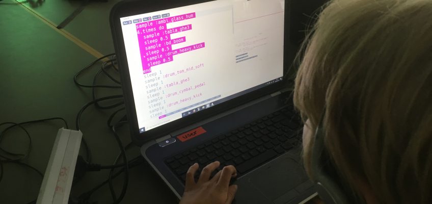 Codeschleifen Projektwoche – Musik programmieren mit Sonic Pi